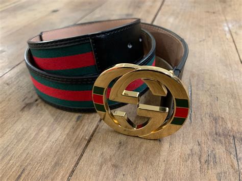 fake gucci belt red green stripe